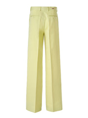 Calça de poliéster amarelo-limão da Gucci