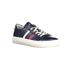 Tênis Tommy Hilfiger Azul Couro Masculino