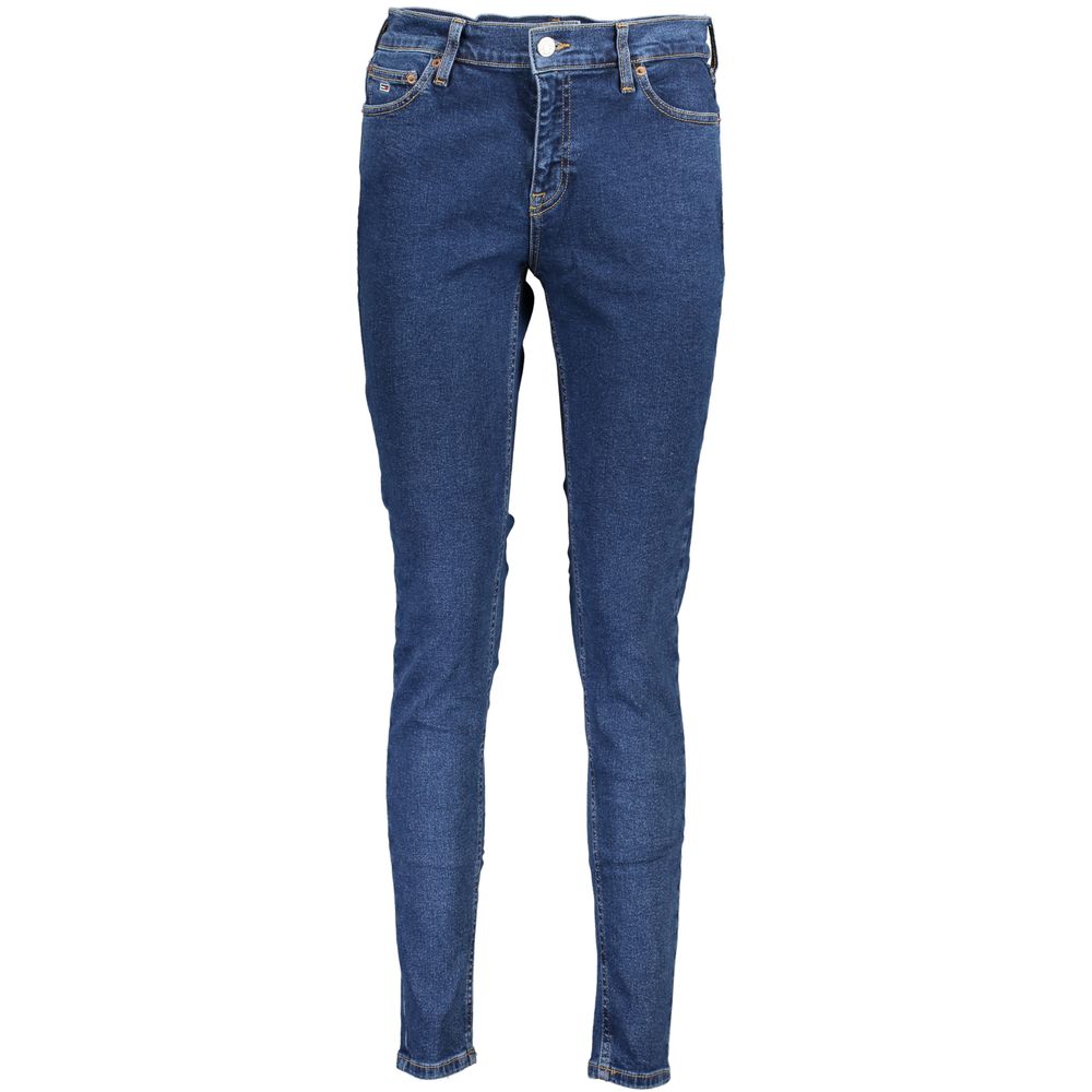 Calça jeans e calça Tommy Hilfiger de algodão azul