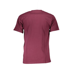 Camiseta de algodão roxa da Vans