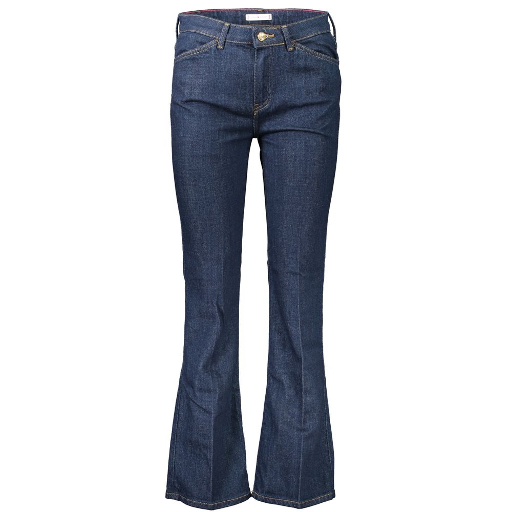 Calça jeans e calça Tommy Hilfiger de algodão azul