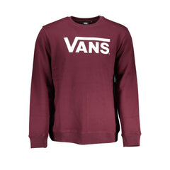 Moletom de lã com gola redonda rosa chique da Vans