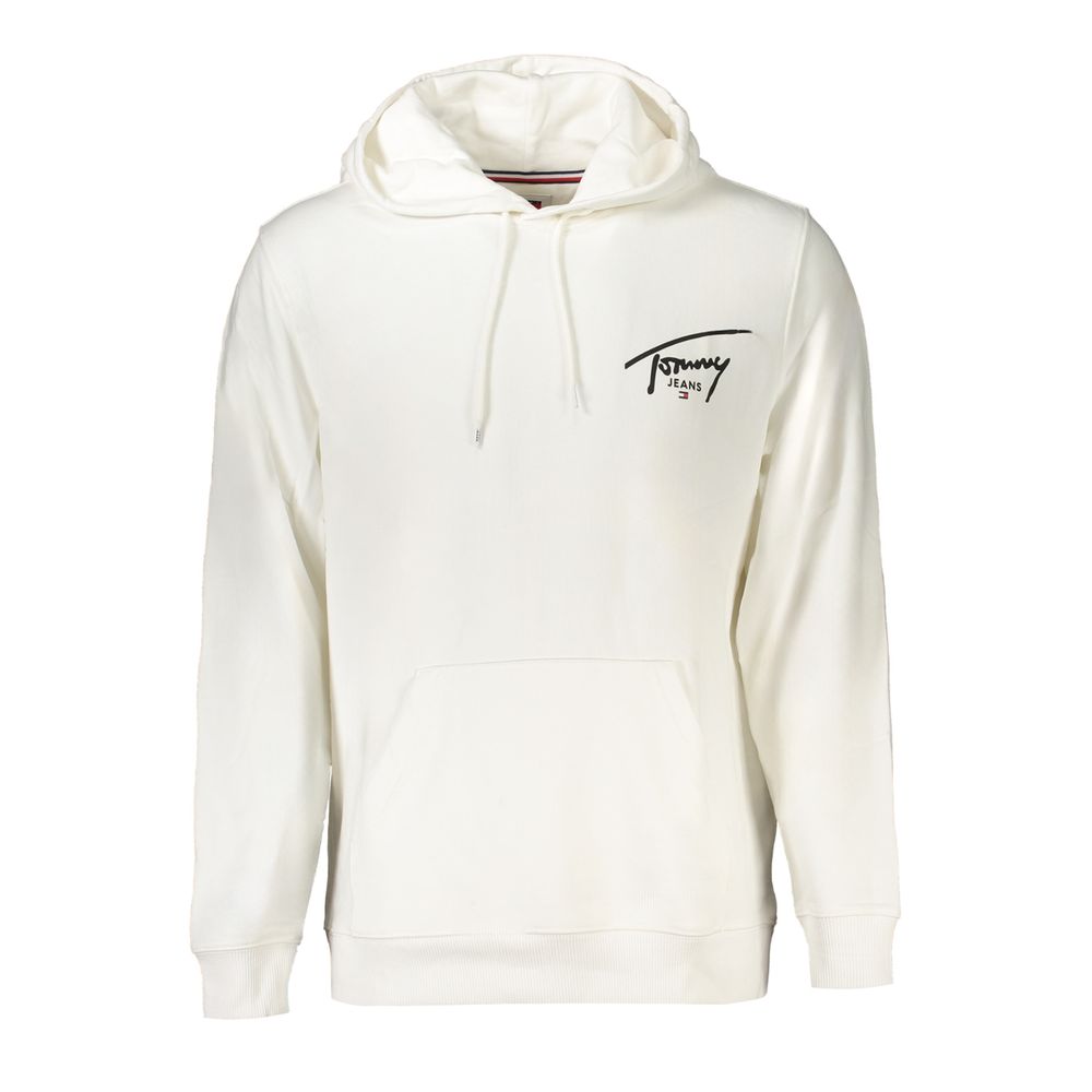 Suéter Tommy Hilfiger de algodão branco masculino