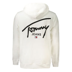 Suéter Tommy Hilfiger de algodão branco masculino