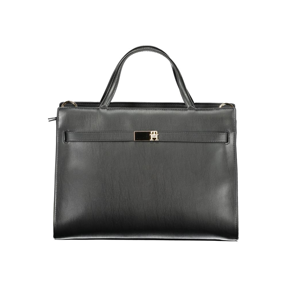 Bolsa Feminina Tommy Hilfiger Preta de Polietileno