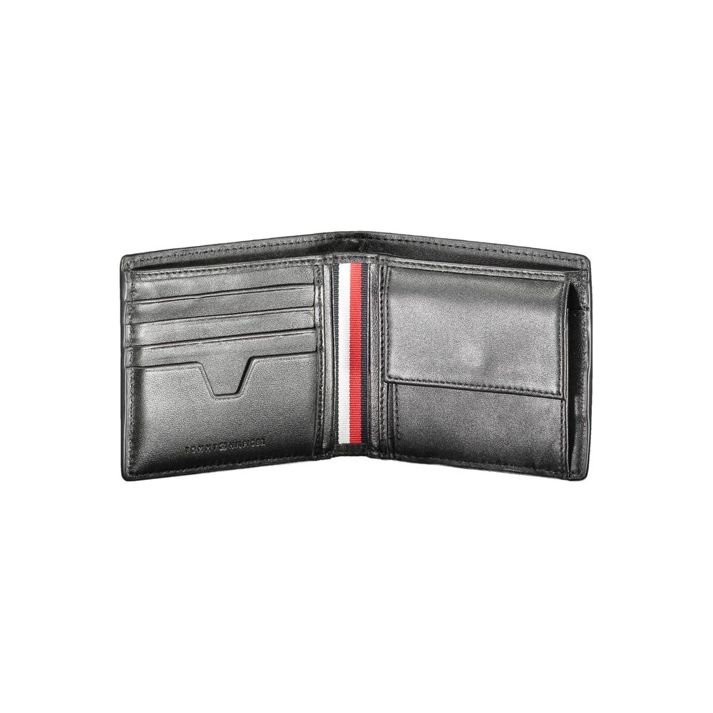 Carteira Masculina Tommy Hilfiger de Couro Preta