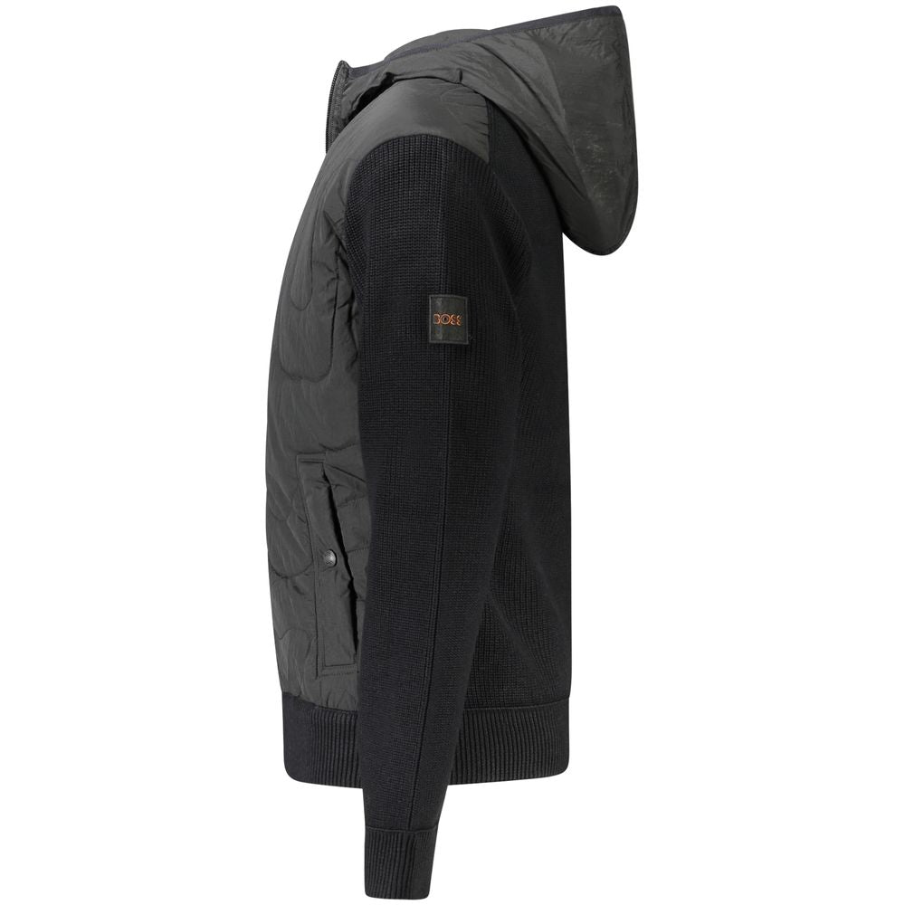 Jaqueta Masculina Hugo Boss Preta de Algodão