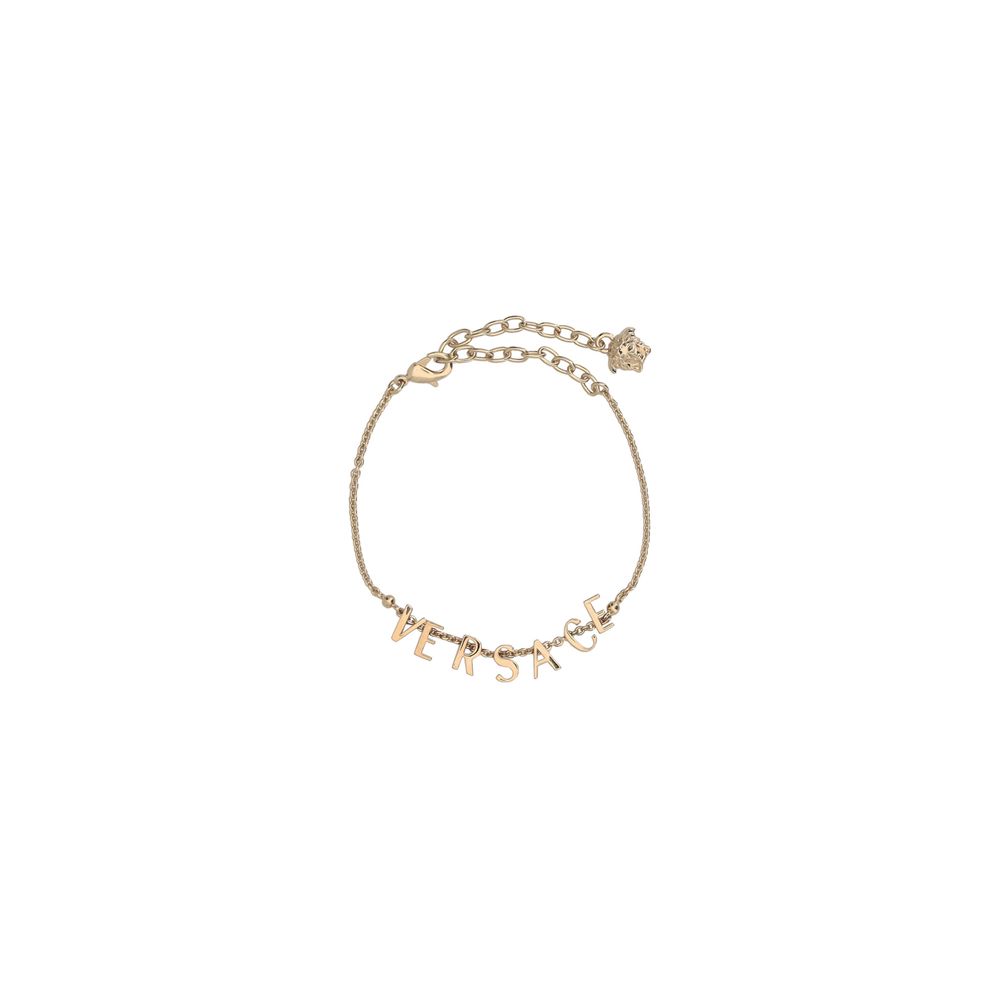 Pulseira com logotipo da Versace