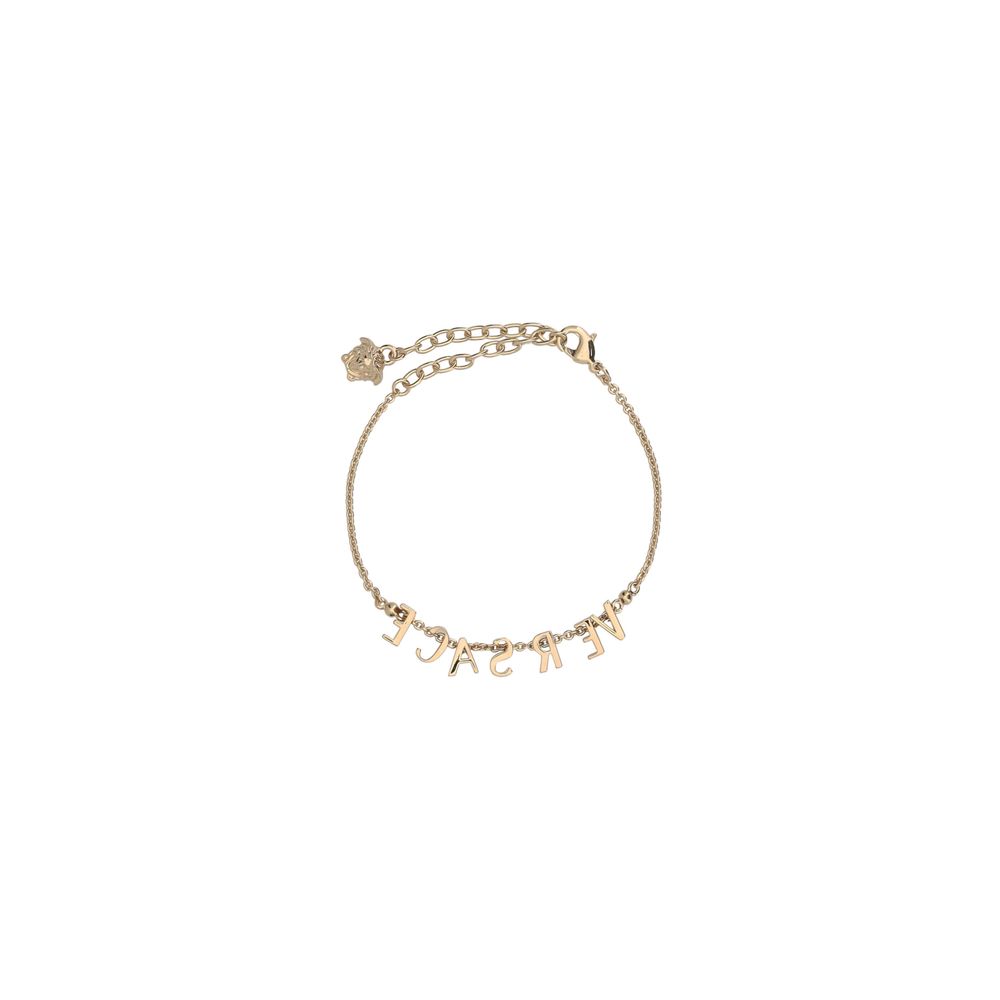 Pulseira com logotipo da Versace