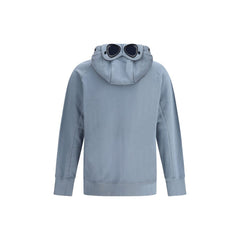 Moletom com capuz e zíper da CP Company