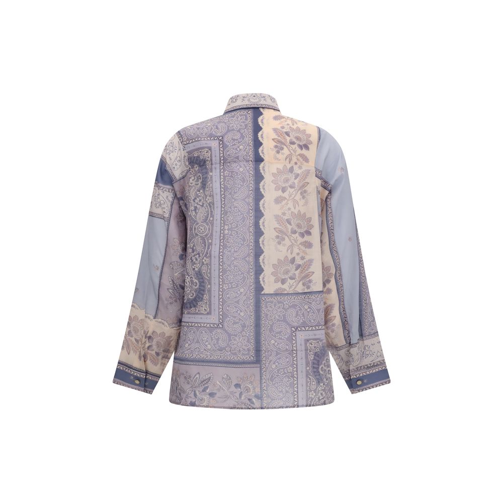 Camisa descontraída Zimmermann Lucky