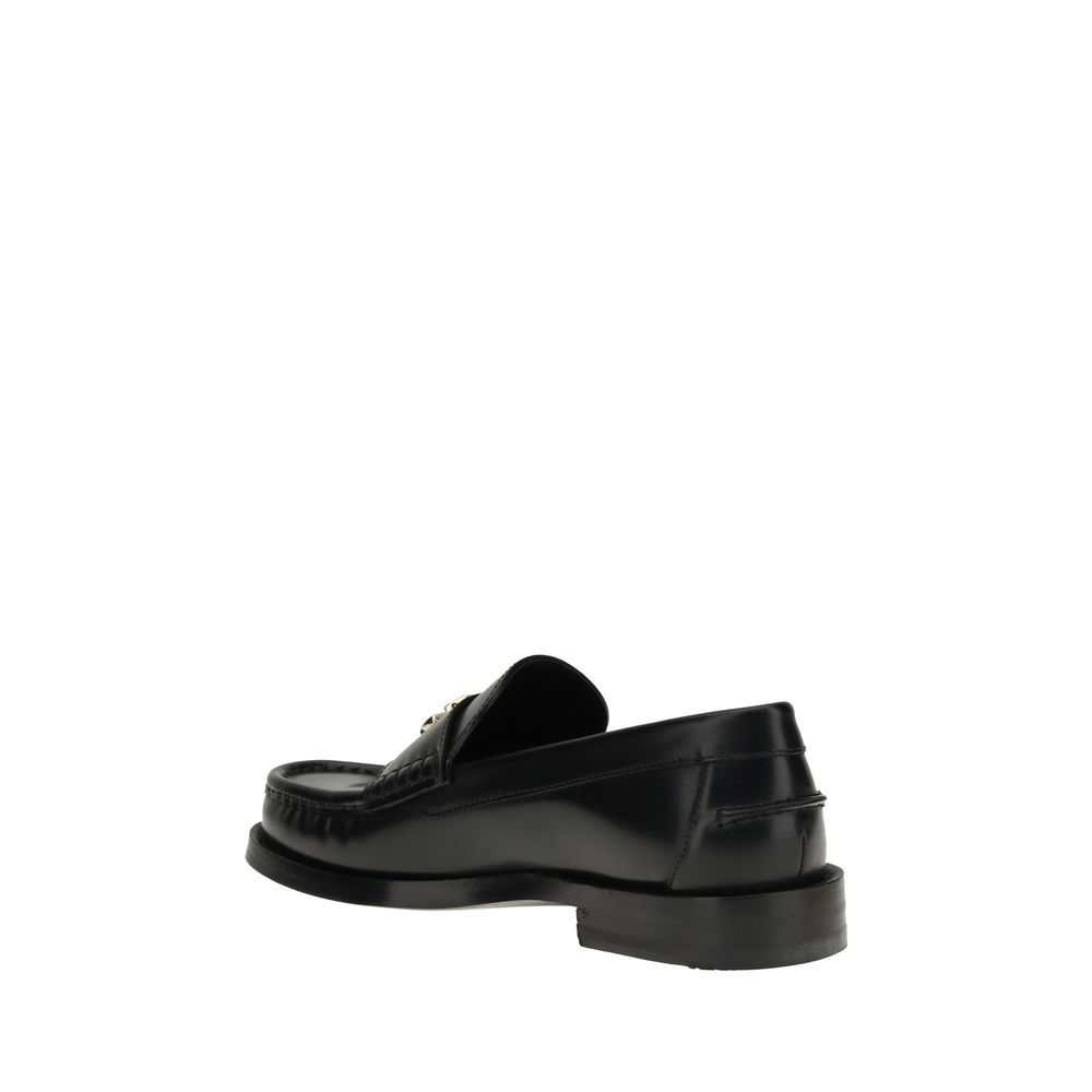 Mocassins com logotipo Gucci GG