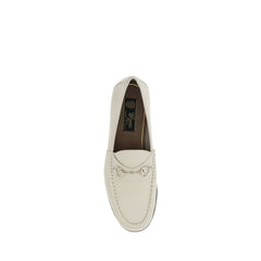 Mocassins de couro Gucci