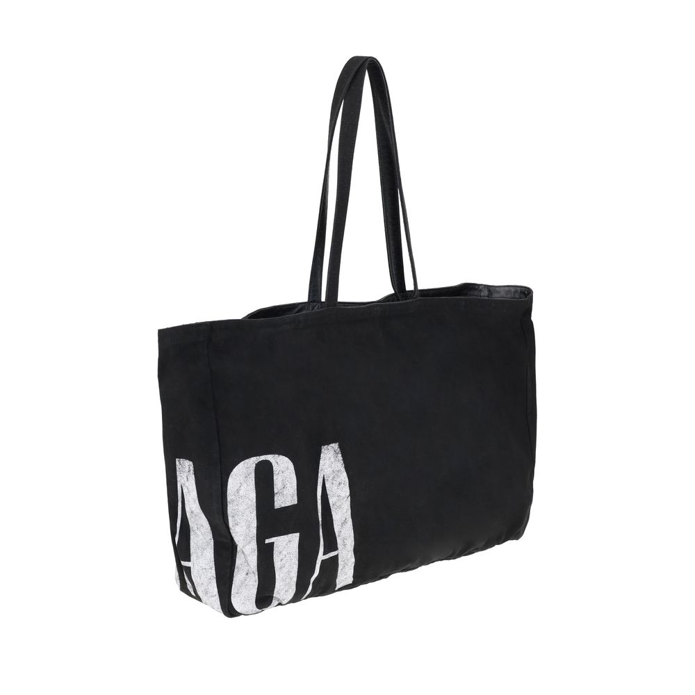 Bolsa tote com logotipo da Balenciaga