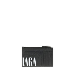 Porta-cartões com logotipo Balenciaga Contrast