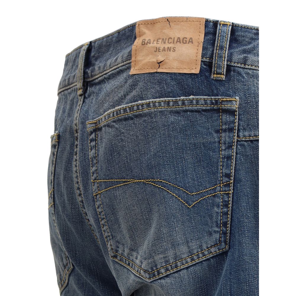 Calça jeans larga Balenciaga