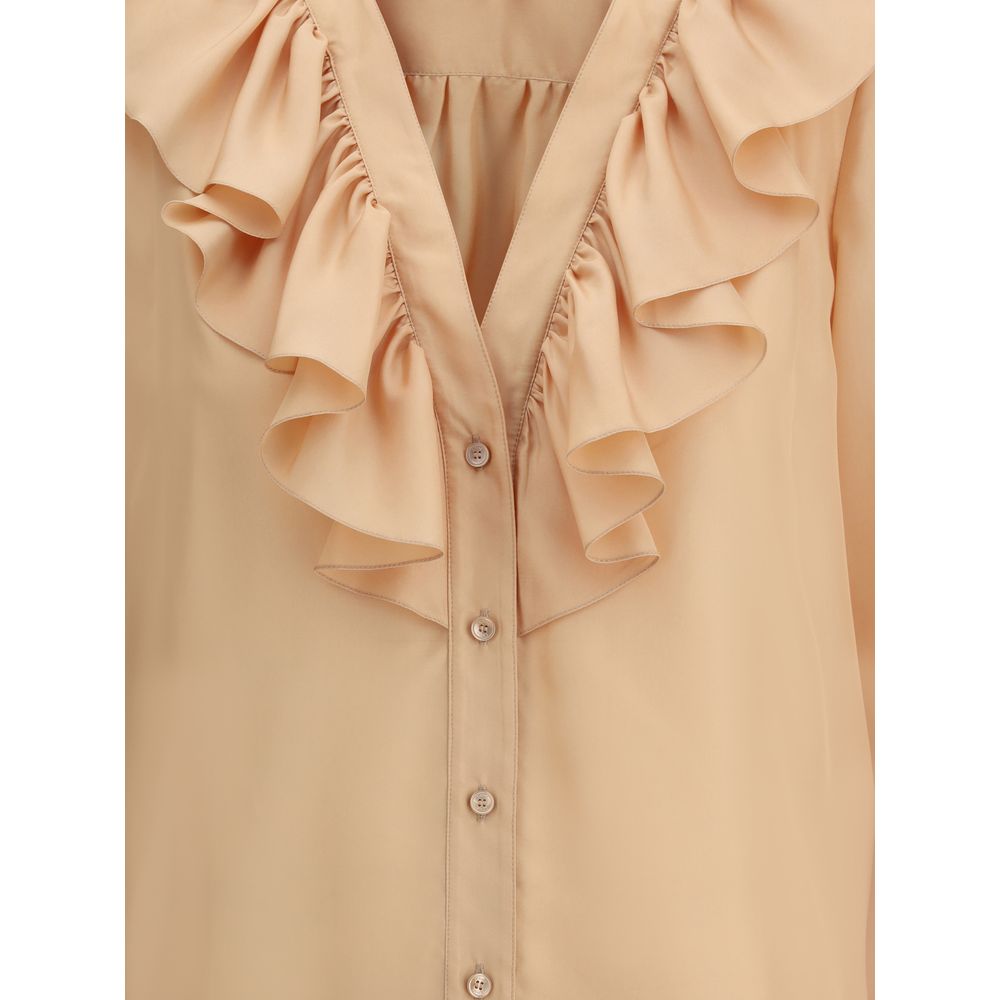 Camisa Chloé com babados