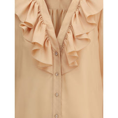 Camisa Chloé com babados