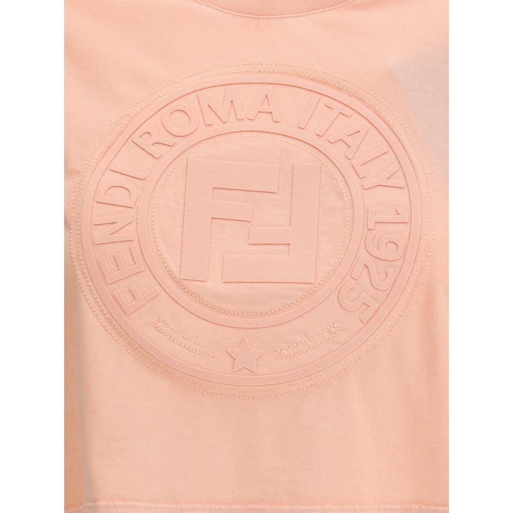 Camiseta Fendi Cropped