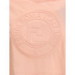 Camiseta Fendi Cropped