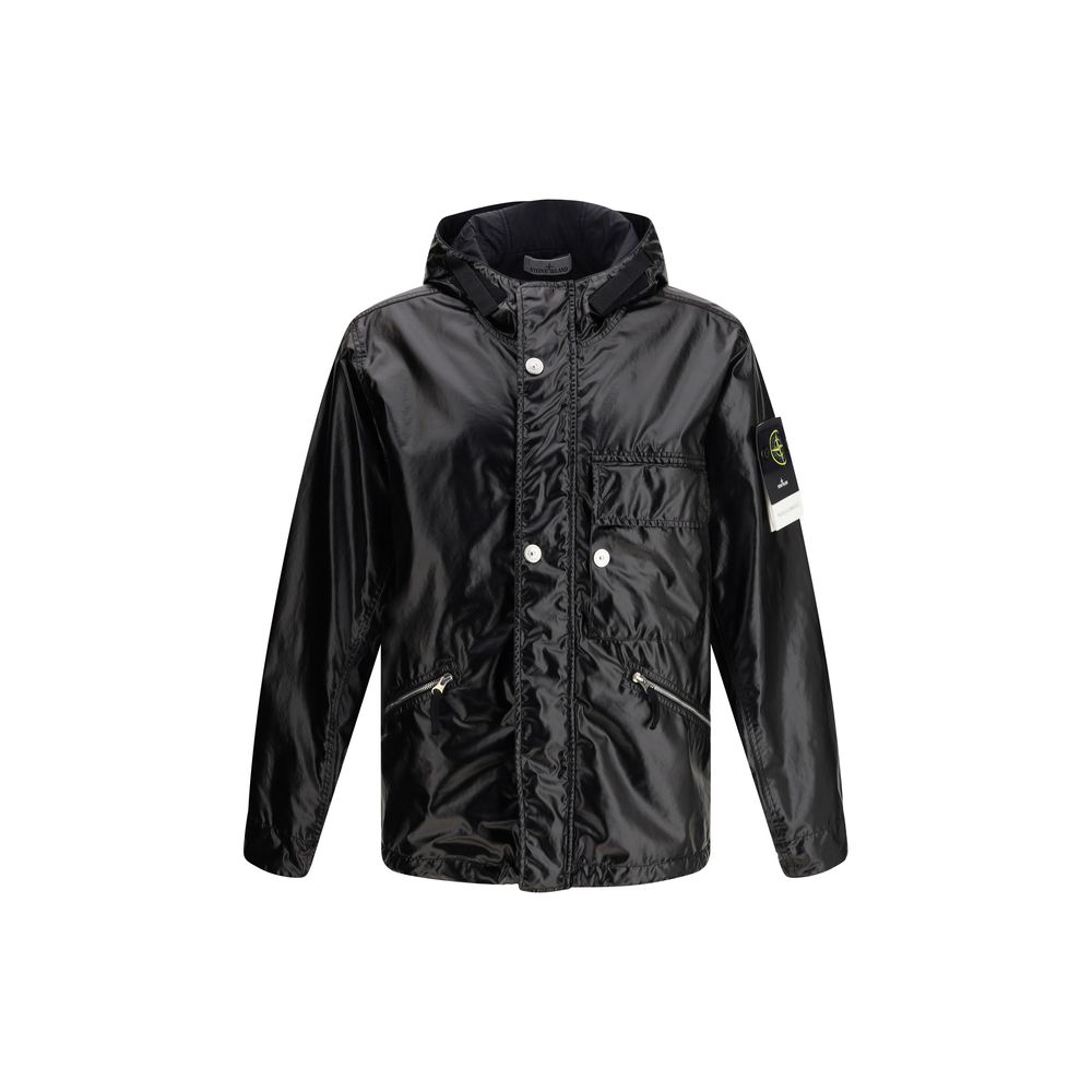 Jaqueta com capuz Stone Island