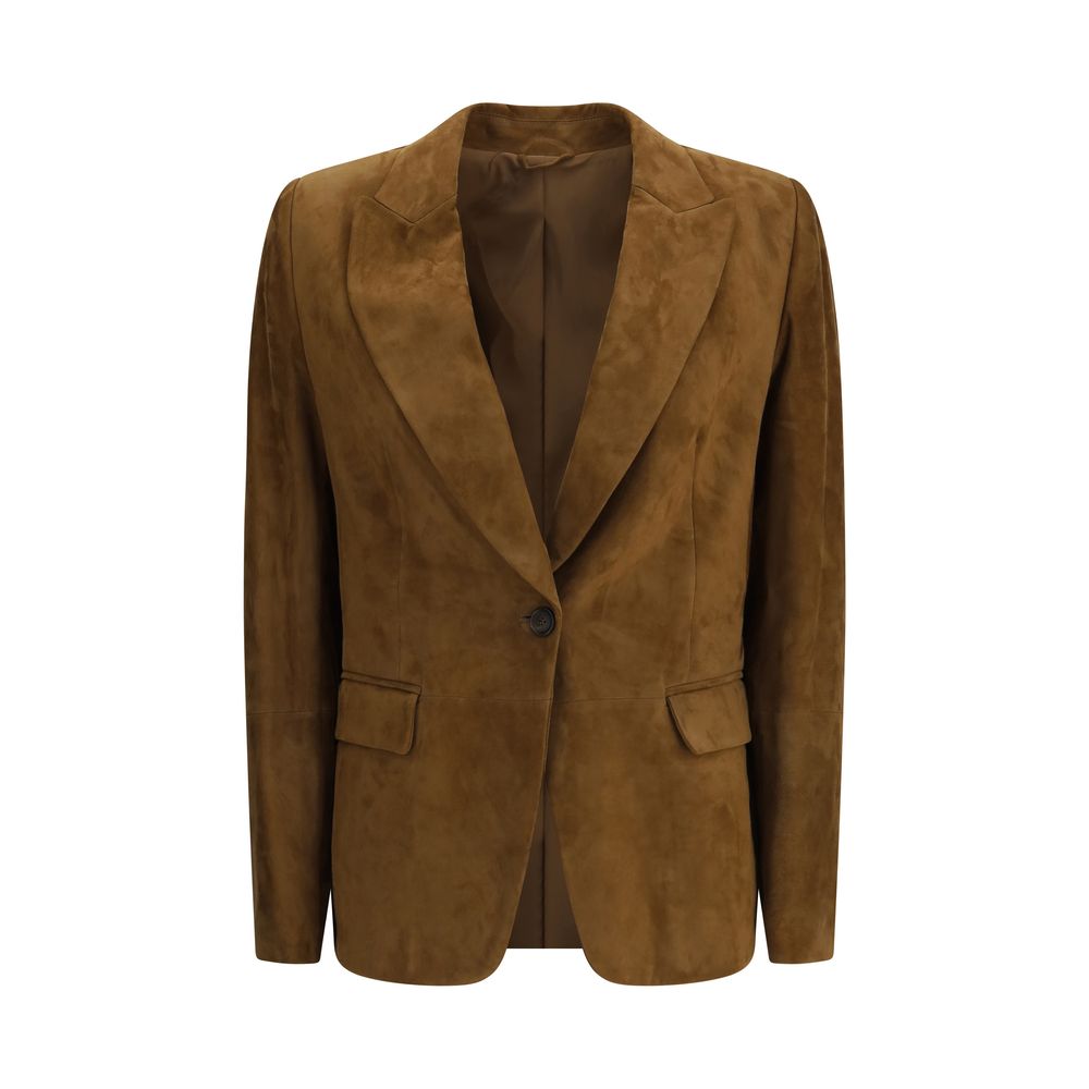 Jaqueta Brunello Cucinelli Camurça