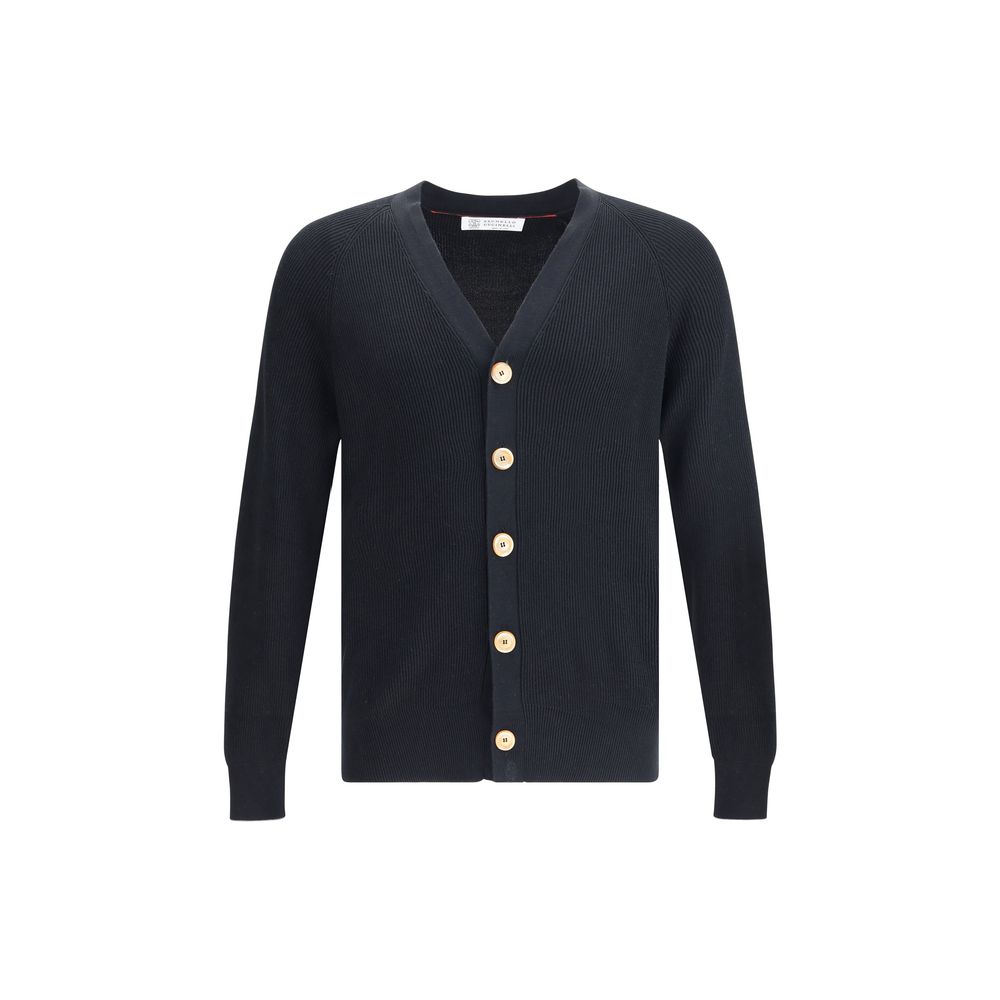 Cardigan canelado Brunello Cucinelli