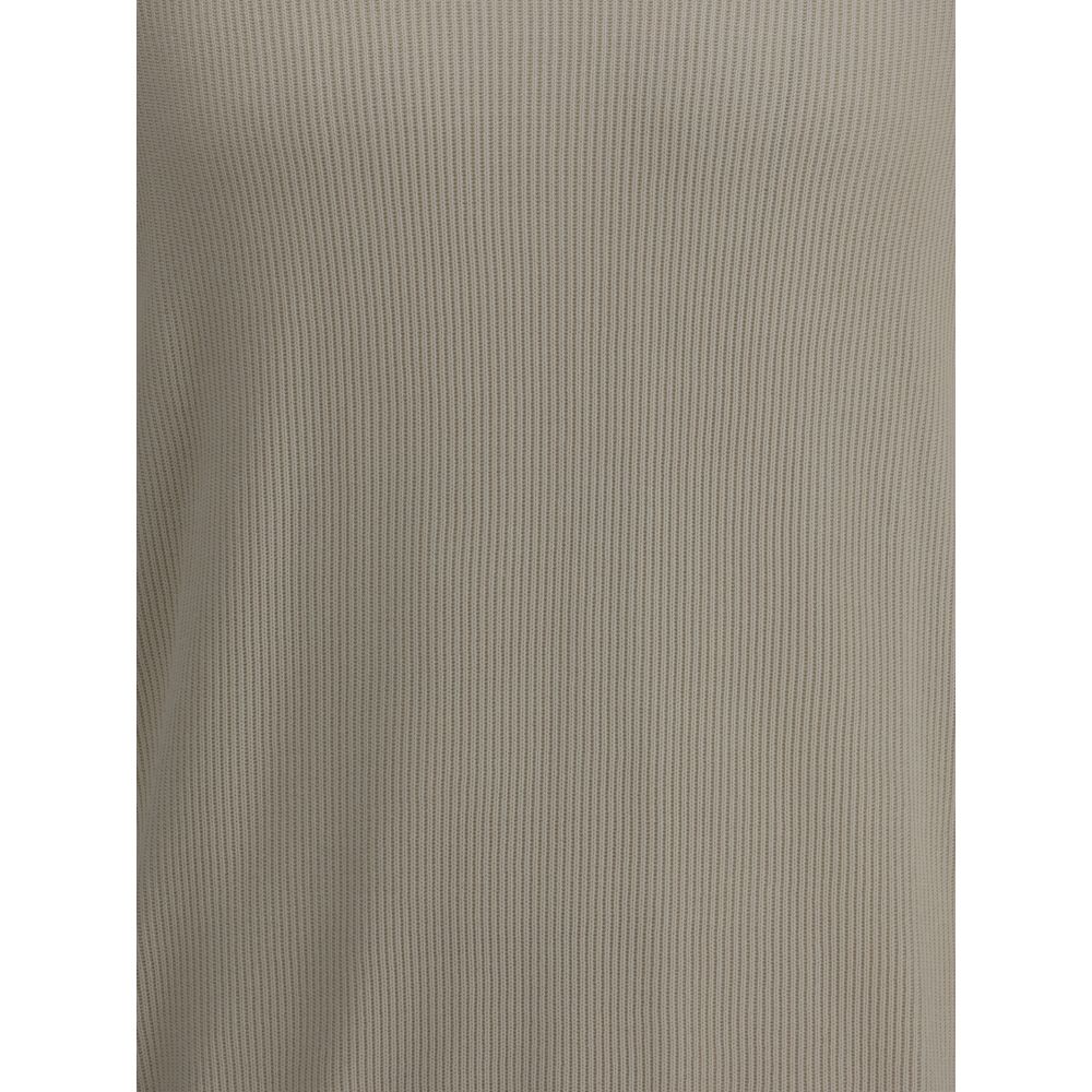 Camisa Polo Canelada Brunello Cucinelli