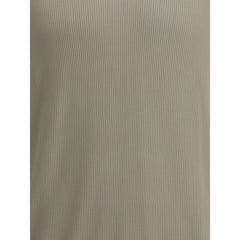 Camisa Polo Canelada Brunello Cucinelli