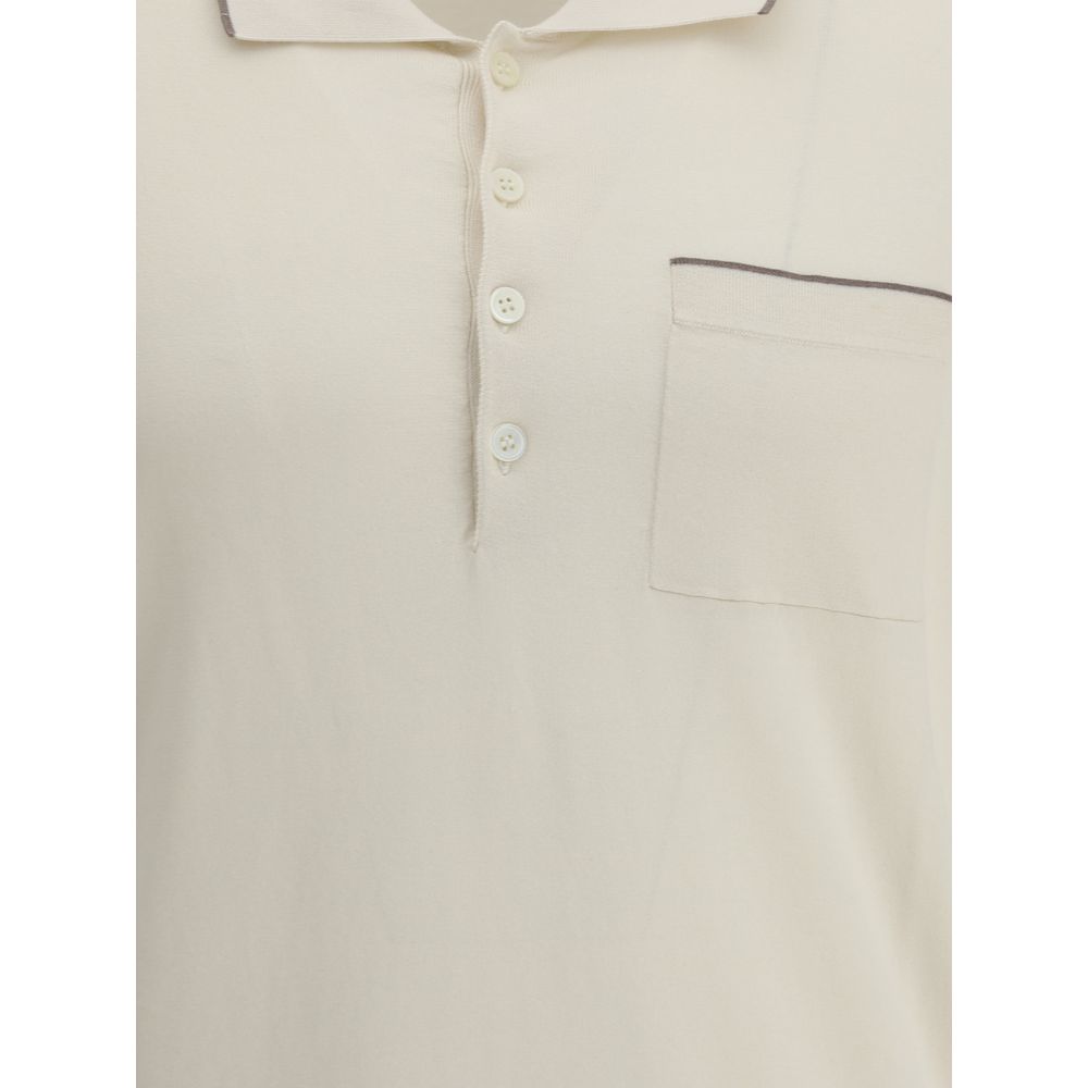Polo Brunello Cucinelli com bolso