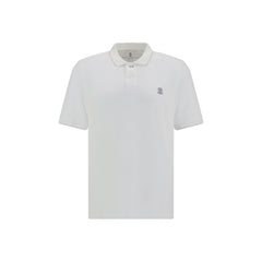 Camisa polo com logotipo Brunello Cucinelli