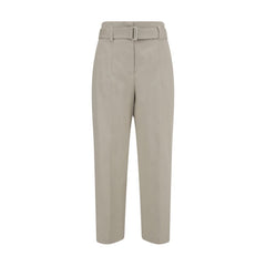 Calça de linho Brunello Cucinelli