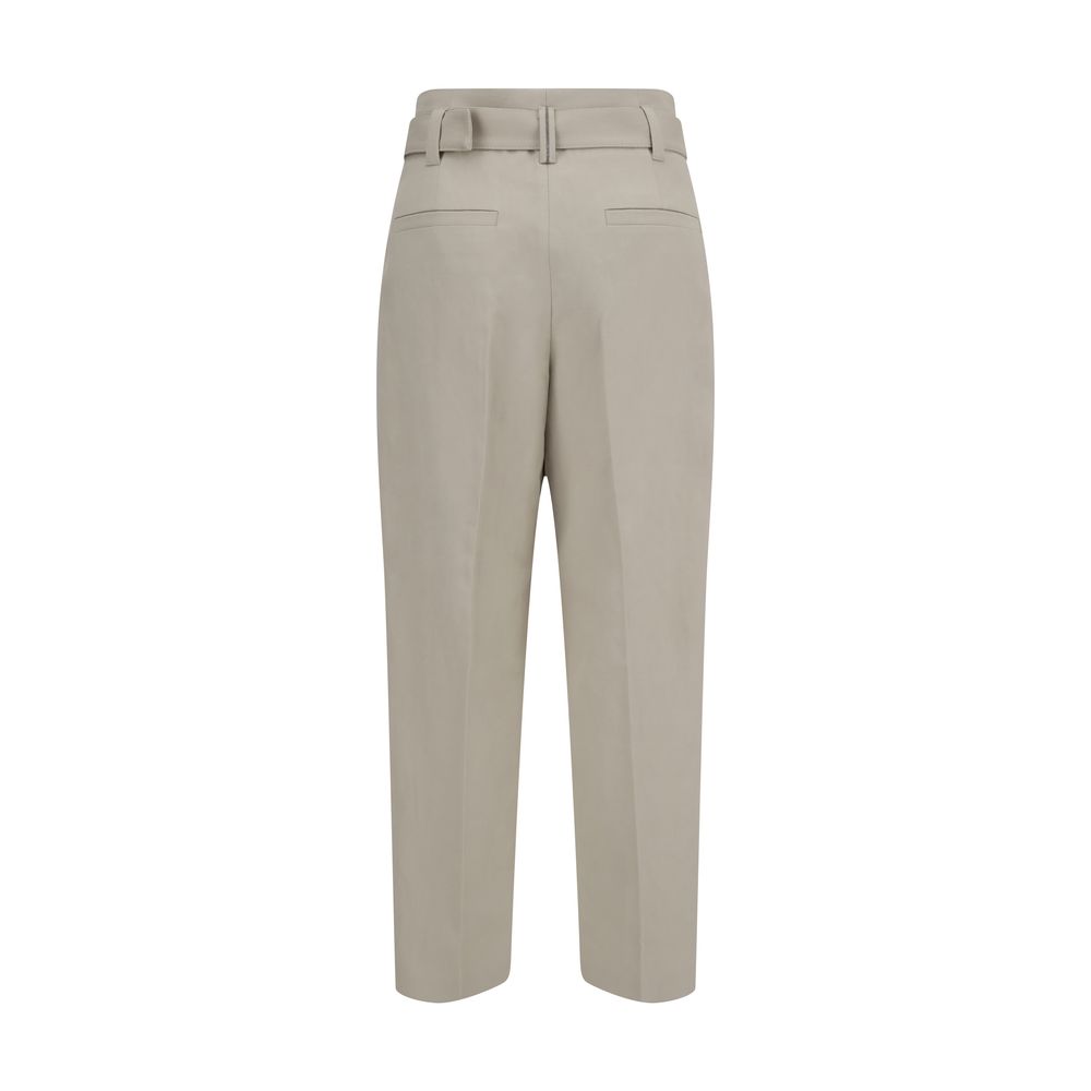 Calça de linho Brunello Cucinelli