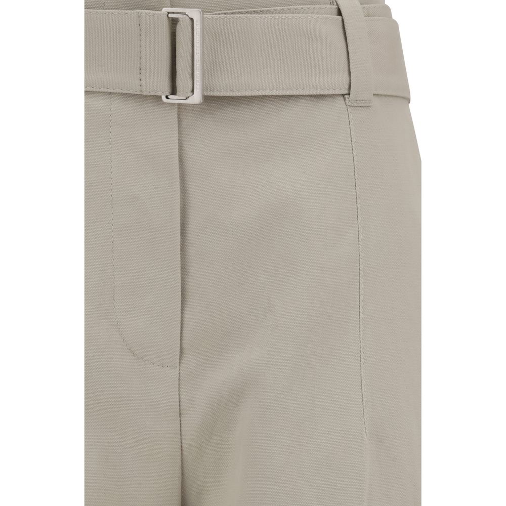 Calça de linho Brunello Cucinelli