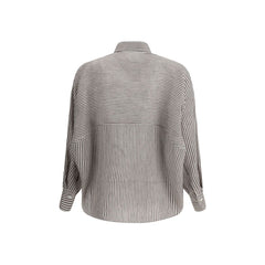 Camisa Listrada Brunello Cucinelli