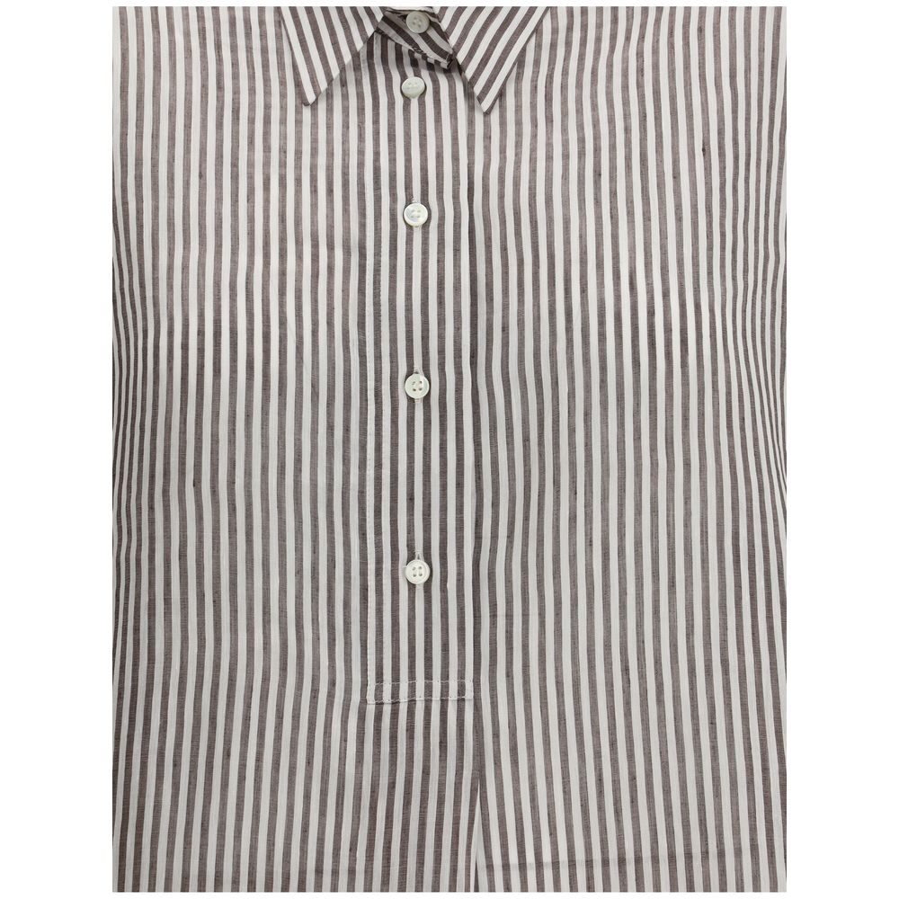 Camisa Listrada Brunello Cucinelli