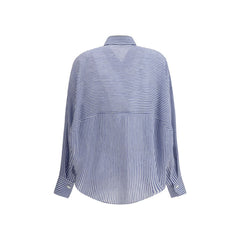 Camisa Listrada Brunello Cucinelli
