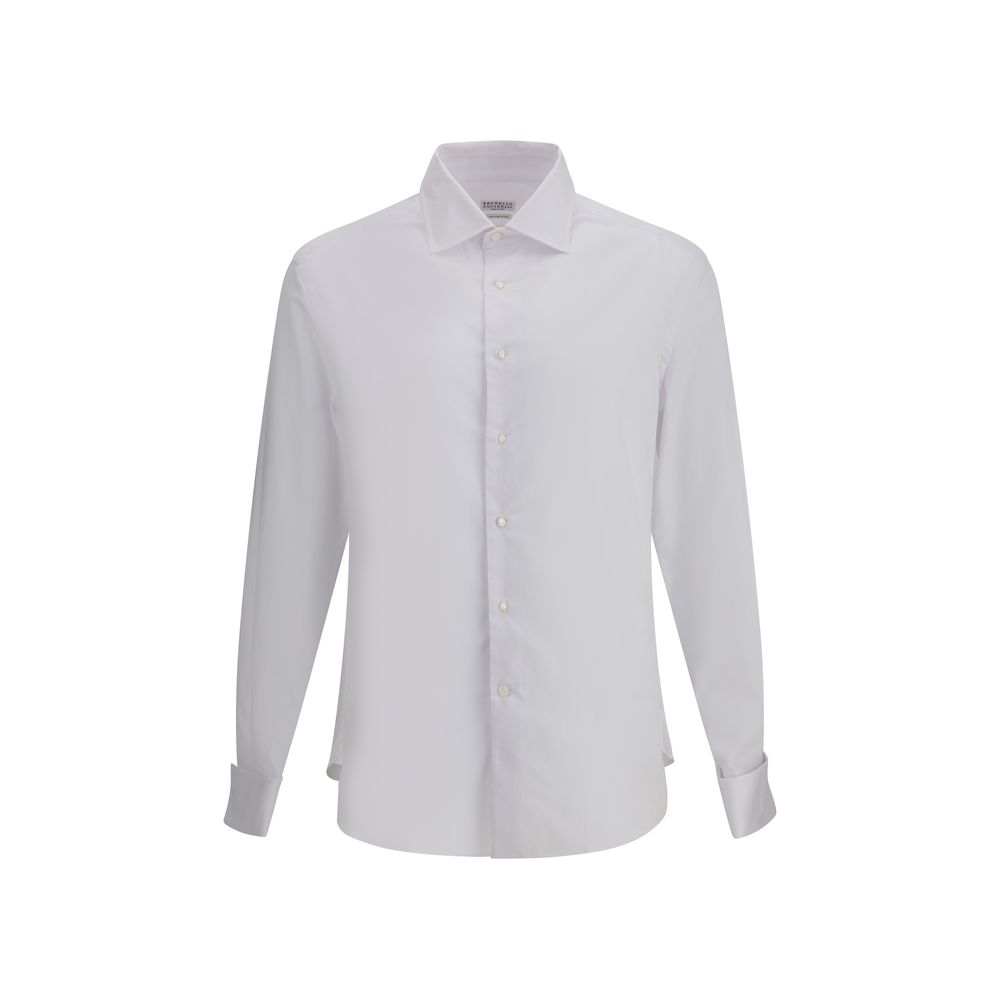 Camisa de algodão Brunello Cucinelli