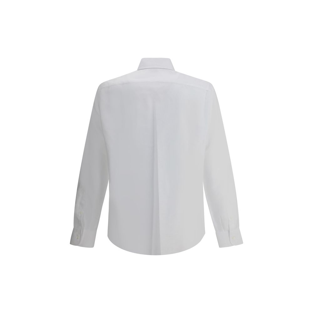 Camisa Brunello Cucinelli de algodão e linho