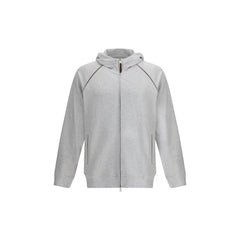 Moletom com capuz de algodão Brunello Cucinelli