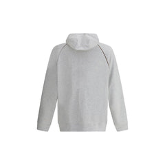 Moletom com capuz de algodão Brunello Cucinelli