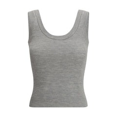 Blusa regata canelada Brunello Cucinelli