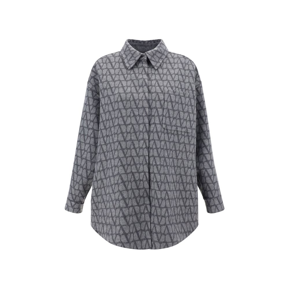 Jaqueta camisa reversível Valentino