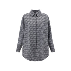 Jaqueta camisa reversível Valentino