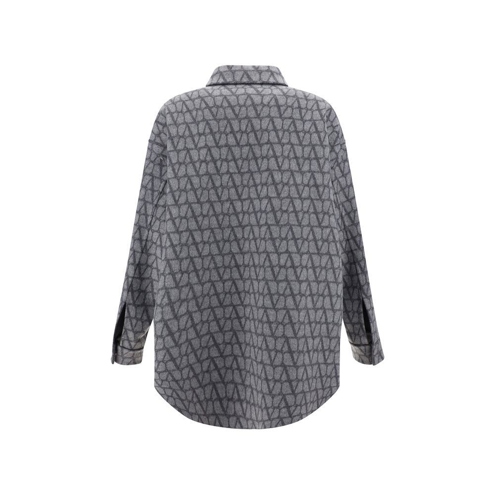 Jaqueta camisa reversível Valentino