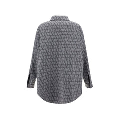 Jaqueta camisa reversível Valentino