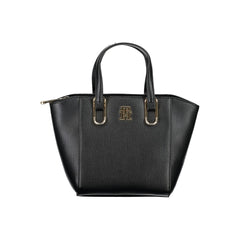 Bolsa Tommy Hilfiger Preta de Polietileno