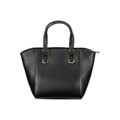 Bolsa Tommy Hilfiger Preta de Polietileno