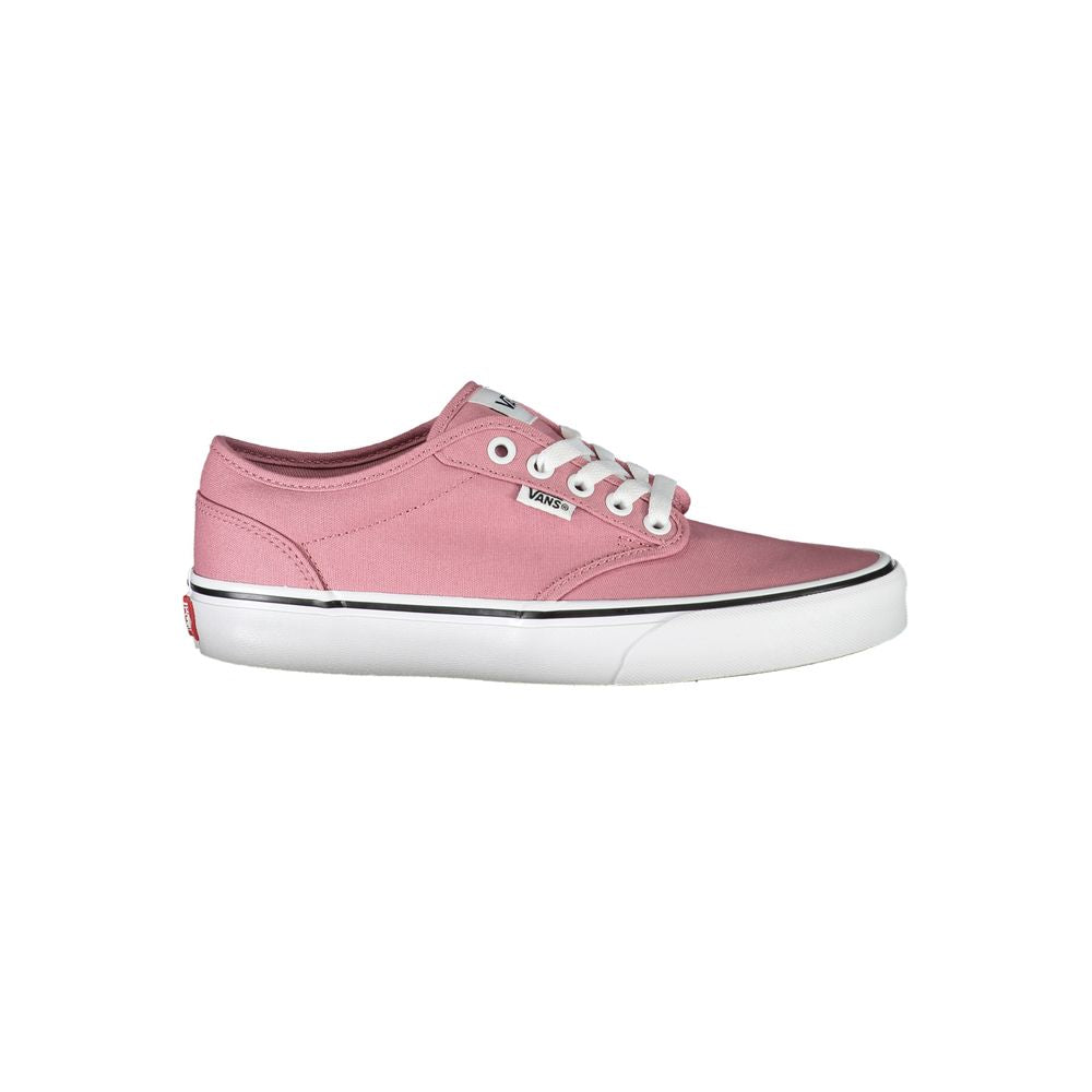 Tênis Vans Chic Rosa com Cadarços Contrastantes
