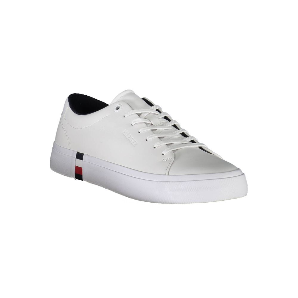 Tênis Tommy Hilfiger Masculino em Couro Branco